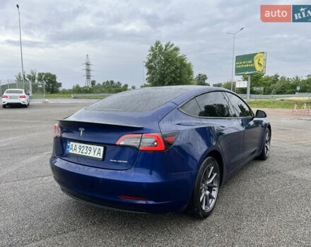 Синий Тесла Модель 3, объемом двигателя 0 л и пробегом 95 тыс. км за 18300 $, фото 4 на Automoto.ua