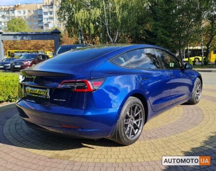 Синій Тесла Модель 3, об'ємом двигуна 85 л та пробігом 54 тис. км за 30600 $, фото 2 на Automoto.ua