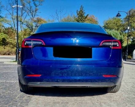 Синий Тесла Модель 3, объемом двигателя 0 л и пробегом 47 тыс. км за 13600 $, фото 3 на Automoto.ua