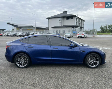 Синий Тесла Модель 3, объемом двигателя 0 л и пробегом 95 тыс. км за 18300 $, фото 3 на Automoto.ua