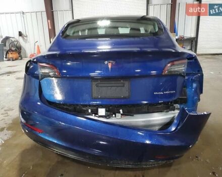 Синий Тесла Модель 3, объемом двигателя 0 л и пробегом 60 тыс. км за 15000 $, фото 1 на Automoto.ua