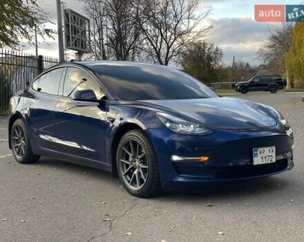 Синій Тесла Модель 3, об'ємом двигуна 0 л та пробігом 82 тис. км за 21500 $, фото 3 на Automoto.ua