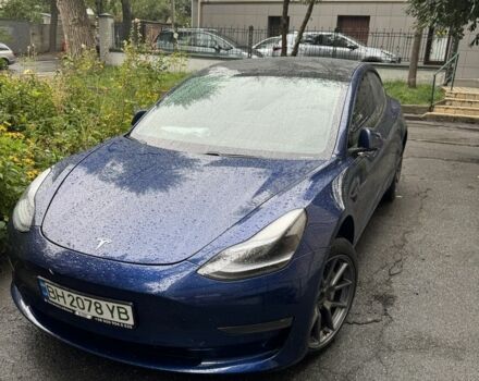 Синий Тесла Модель 3, объемом двигателя 0 л и пробегом 100 тыс. км за 25000 $, фото 1 на Automoto.ua