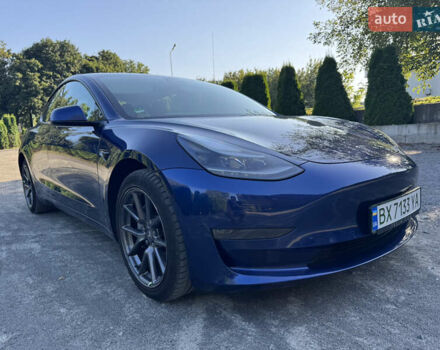 Синій Тесла Модель 3, об'ємом двигуна 0 л та пробігом 76 тис. км за 21900 $, фото 3 на Automoto.ua