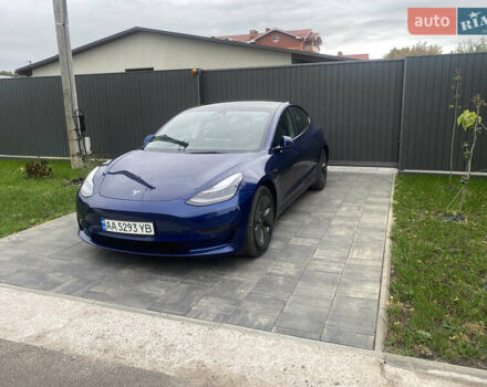 Синий Тесла Модель 3, объемом двигателя 0 л и пробегом 55 тыс. км за 18500 $, фото 2 на Automoto.ua