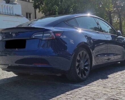 Синий Тесла Модель 3, объемом двигателя 0 л и пробегом 47 тыс. км за 13600 $, фото 6 на Automoto.ua