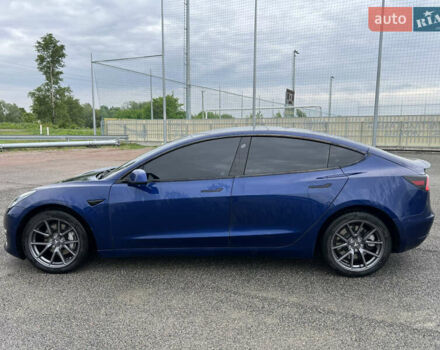 Синий Тесла Модель 3, объемом двигателя 0 л и пробегом 95 тыс. км за 18300 $, фото 6 на Automoto.ua