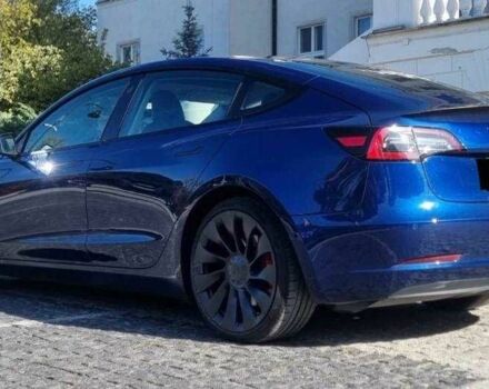 Синий Тесла Модель 3, объемом двигателя 0 л и пробегом 47 тыс. км за 13600 $, фото 7 на Automoto.ua