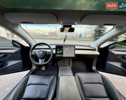 Синий Тесла Модель 3, объемом двигателя 0 л и пробегом 76 тыс. км за 19500 $, фото 19 на Automoto.ua