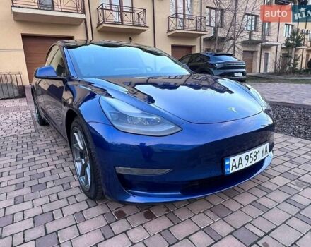 Синій Тесла Модель 3, об'ємом двигуна 0 л та пробігом 52 тис. км за 25250 $, фото 3 на Automoto.ua