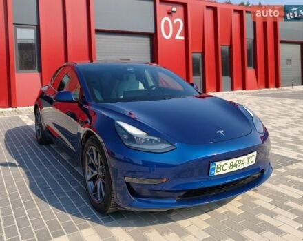 Синий Тесла Модель 3, объемом двигателя 0 л и пробегом 82 тыс. км за 20999 $, фото 8 на Automoto.ua