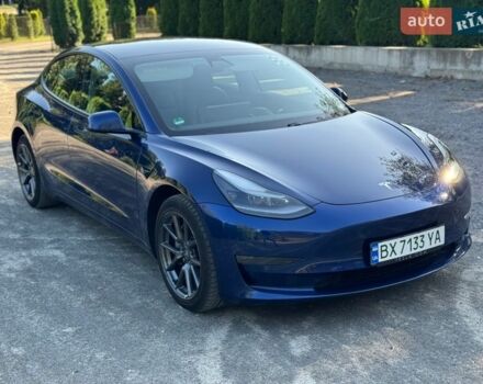 Синій Тесла Модель 3, об'ємом двигуна 0 л та пробігом 79 тис. км за 21800 $, фото 1 на Automoto.ua