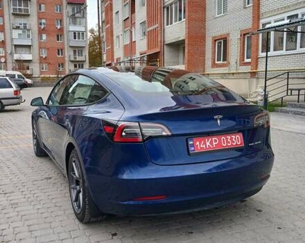 Синий Тесла Модель 3, объемом двигателя 0 л и пробегом 93 тыс. км за 18500 $, фото 19 на Automoto.ua