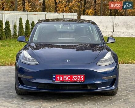 Синій Тесла Модель 3, об'ємом двигуна 0 л та пробігом 98 тис. км за 16950 $, фото 4 на Automoto.ua