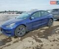 Синий Тесла Модель 3, объемом двигателя 0 л и пробегом 35 тыс. км за 5100 $, фото 1 на Automoto.ua