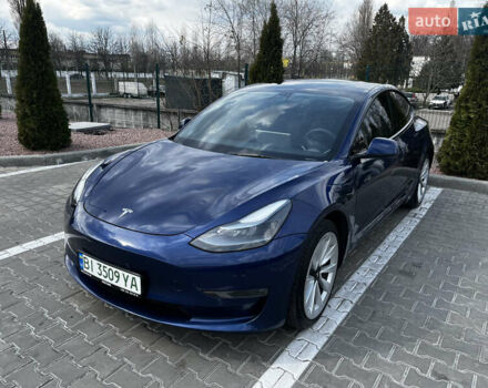 Синий Тесла Модель 3, объемом двигателя 0 л и пробегом 151 тыс. км за 21900 $, фото 2 на Automoto.ua