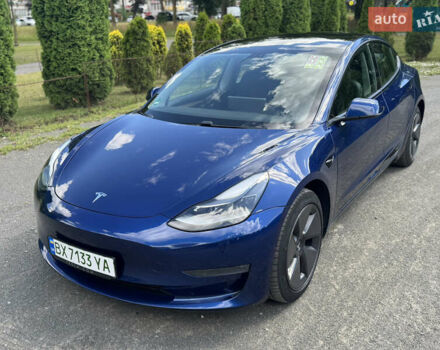 Синий Тесла Модель 3, объемом двигателя 0 л и пробегом 75 тыс. км за 21900 $, фото 2 на Automoto.ua
