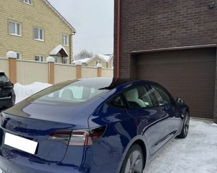 Синий Тесла Модель 3, объемом двигателя 0 л и пробегом 96 тыс. км за 14000 $, фото 3 на Automoto.ua