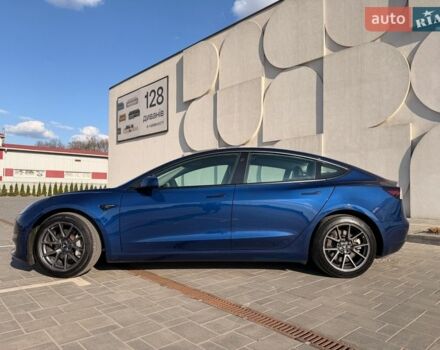 Синій Тесла Модель 3, об'ємом двигуна 0 л та пробігом 123 тис. км за 18800 $, фото 2 на Automoto.ua