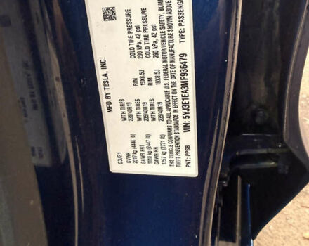 Синий Тесла Модель 3, объемом двигателя 0 л и пробегом 83 тыс. км за 19000 $, фото 19 на Automoto.ua