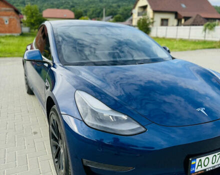 Синій Тесла Модель 3, об'ємом двигуна 0 л та пробігом 74 тис. км за 20000 $, фото 1 на Automoto.ua