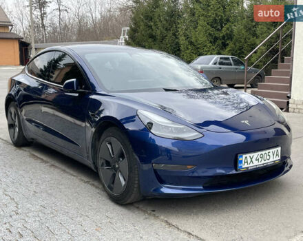 Синій Тесла Модель 3, об'ємом двигуна 0 л та пробігом 41 тис. км за 17800 $, фото 1 на Automoto.ua
