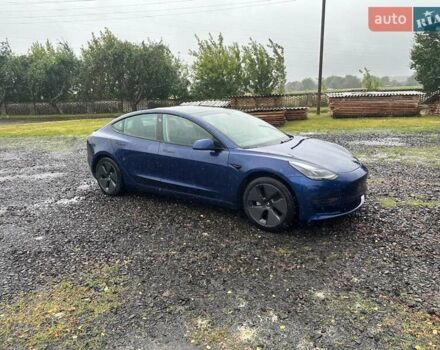 Синій Тесла Модель 3, об'ємом двигуна 0 л та пробігом 121 тис. км за 16700 $, фото 1 на Automoto.ua