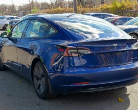 Синий Тесла Модель 3, объемом двигателя 0 л и пробегом 14 тыс. км за 13000 $, фото 3 на Automoto.ua