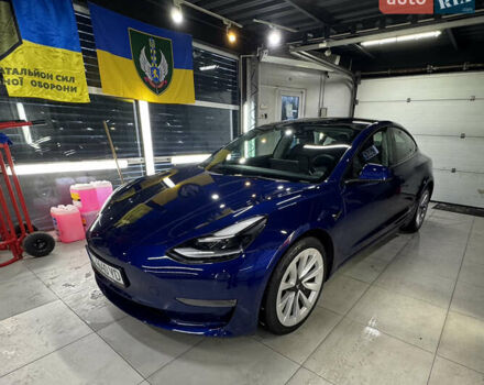 Синій Тесла Модель 3, об'ємом двигуна 0 л та пробігом 145 тис. км за 22900 $, фото 1 на Automoto.ua