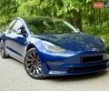 Синий Тесла Модель 3, объемом двигателя 0 л и пробегом 31 тыс. км за 23500 $, фото 1 на Automoto.ua