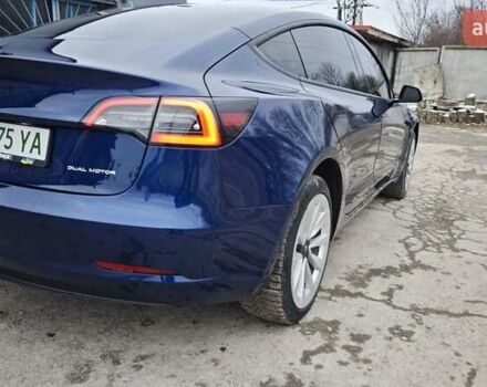 Синій Тесла Модель 3, об'ємом двигуна 0 л та пробігом 121 тис. км за 19500 $, фото 3 на Automoto.ua