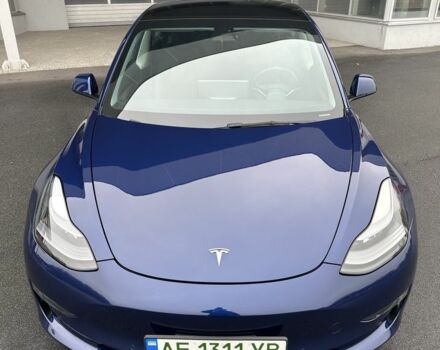 Синий Тесла Модель 3, объемом двигателя 0 л и пробегом 56 тыс. км за 22000 $, фото 1 на Automoto.ua