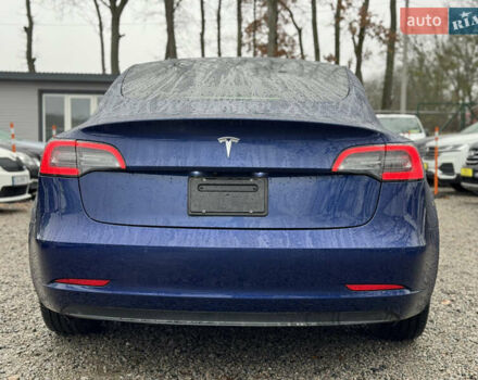 Синий Тесла Модель 3, объемом двигателя 0 л и пробегом 53 тыс. км за 19500 $, фото 2 на Automoto.ua