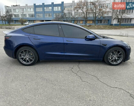 Синий Тесла Модель 3, объемом двигателя 0 л и пробегом 29 тыс. км за 18500 $, фото 1 на Automoto.ua