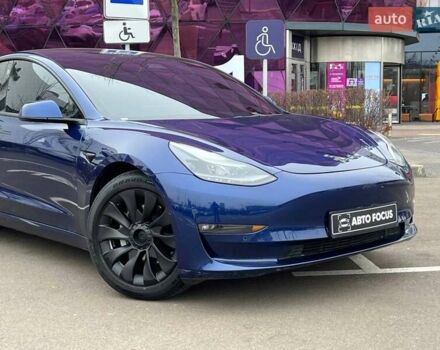 Синий Тесла Модель 3, объемом двигателя 0 л и пробегом 177 тыс. км за 18990 $, фото 3 на Automoto.ua