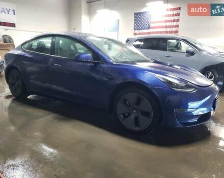Синий Тесла Модель 3, объемом двигателя 0 л и пробегом 142 тыс. км за 12300 $, фото 3 на Automoto.ua