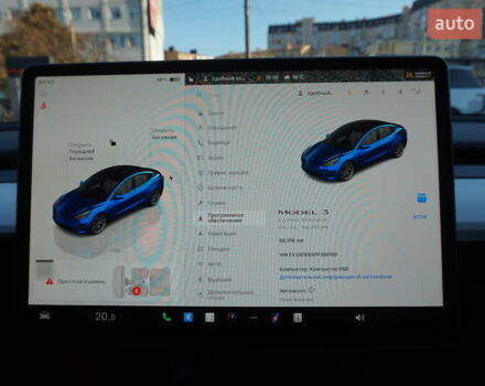 Синий Тесла Модель 3, объемом двигателя 0 л и пробегом 58 тыс. км за 22900 $, фото 46 на Automoto.ua