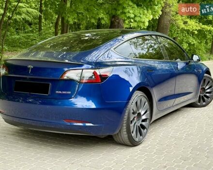 Синий Тесла Модель 3, объемом двигателя 0 л и пробегом 31 тыс. км за 23500 $, фото 4 на Automoto.ua