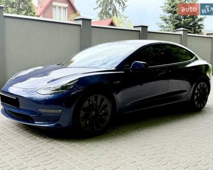 Синий Тесла Модель 3, объемом двигателя 0 л и пробегом 31 тыс. км за 23500 $, фото 6 на Automoto.ua