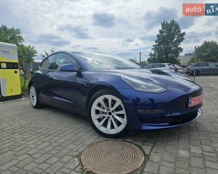 Синий Тесла Модель 3, объемом двигателя 0 л и пробегом 86 тыс. км за 19250 $, фото 14 на Automoto.ua