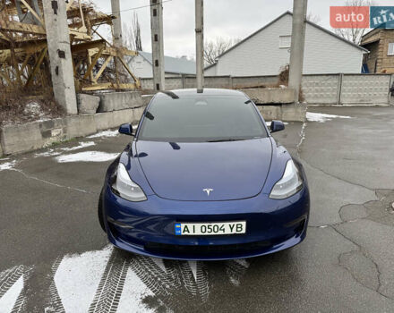 Синий Тесла Модель 3, объемом двигателя 0 л и пробегом 32 тыс. км за 26500 $, фото 12 на Automoto.ua