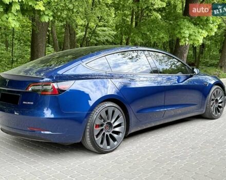 Синий Тесла Модель 3, объемом двигателя 0 л и пробегом 31 тыс. км за 23500 $, фото 8 на Automoto.ua