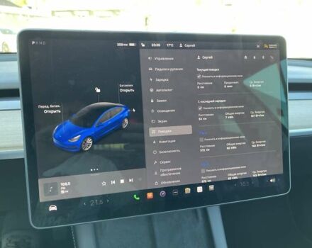 Синий Тесла Модель 3, объемом двигателя 0 л и пробегом 28 тыс. км за 24500 $, фото 27 на Automoto.ua