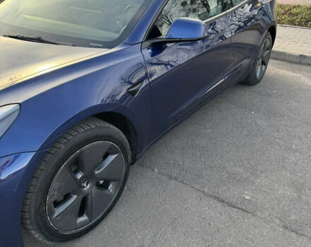 Синій Тесла Модель 3, об'ємом двигуна 0 л та пробігом 40 тис. км за 25000 $, фото 3 на Automoto.ua