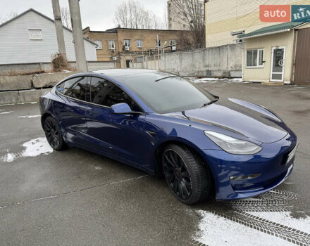 Синий Тесла Модель 3, объемом двигателя 0 л и пробегом 32 тыс. км за 26500 $, фото 11 на Automoto.ua