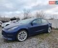 Синий Тесла Модель 3, объемом двигателя 0 л и пробегом 80 тыс. км за 12200 $, фото 1 на Automoto.ua