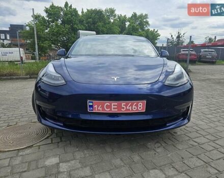 Синий Тесла Модель 3, объемом двигателя 0 л и пробегом 85 тыс. км за 19300 $, фото 5 на Automoto.ua