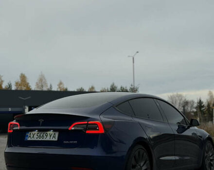 Тесла Модель 3 2022 в Харькове на Automoto.ua Синий Тесла Модель 3, объемом двигателя 0 л и пробегом 52 тыс. км за 24999 $, фото 4 на Automoto.ua
