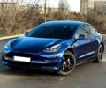 Синий Тесла Модель 3, объемом двигателя 0 л и пробегом 17 тыс. км за 13000 $, фото 1 на Automoto.ua