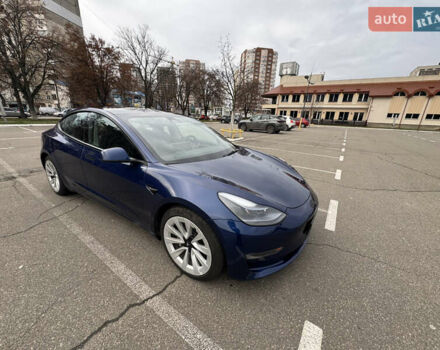 Синий Тесла Модель 3, объемом двигателя 0 л и пробегом 86 тыс. км за 18500 $, фото 1 на Automoto.ua